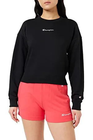 Champion Damska bluza Legacy American Classics Powerblend Terry Małe Logo Crop Boxy Crewneck, , XL