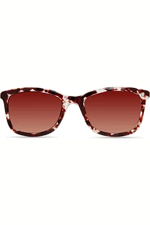 MODO & ECO Damskie okulary przeciwsłoneczne Tilia Clip On Dark Purple Tortoise, 48