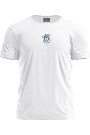 Bona Basics Druk cyfrowy, męska koszulka podstawowa,%100 bawełna, biała, na co dzień, męskie topy, rozmiar: XL, , XL