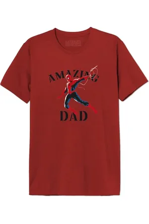 Marvel "Amazing Dad" MEMARCOTS310 Koszulka Męska, , Rozmiar XL, , XL