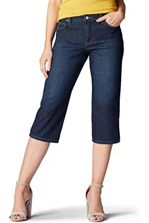 Lee Damskie dżinsy Relaxed Fit Capri Pant, , 38 PL