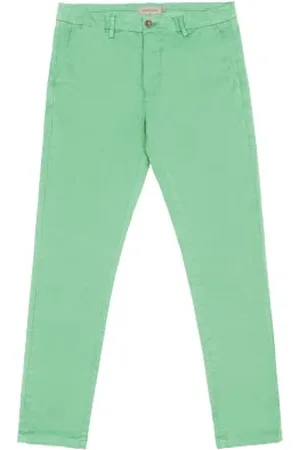 GIANNI LUPO TAHOMA-S23 Spodnie Chino, Miętowe, 48 Mężczyźni, Miętowe