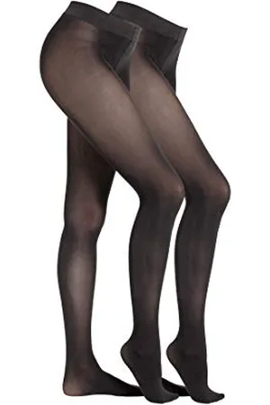 Camano Damskie legginsy Online Women True Matt Tights 40 DEN 2p, antracytowe, 40-42