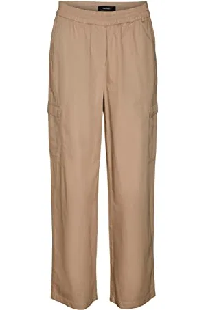 VERO MODA Damskie spodnie cargo Vmfiatris Mr Straight, , XS