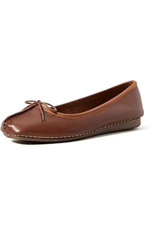 Clarks Damskie piegi lodowe baletowe płaskie