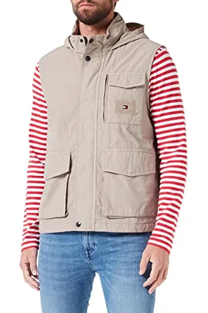 Tommy Hilfiger Męska kamizelka GMD Sail Tkane kurtki, , XL