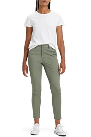 Dockers Damskie spodnie weekendowe skinny Chino Sateen, 28, , 28