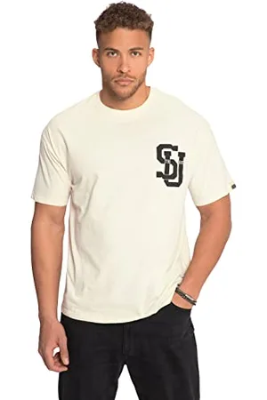 STHUGE JP 1880, męski, duże rozmiary, t-shirt, oversize, nadruk na piersi, , XXL