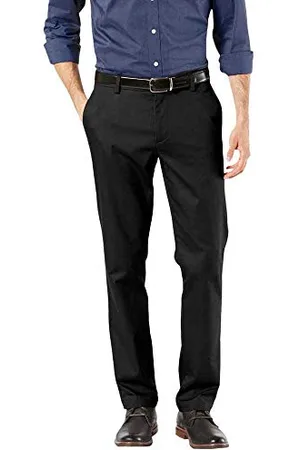Dockers Mężczyźni Signature Khaki Slim Fit Spodnie, , 36W / 32L