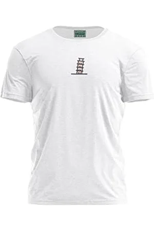 Bona Basics Druk cyfrowy, męska koszulka podstawowa,%100 bawełna, biała, na co dzień, męskie topy, rozmiar: XL, , XL