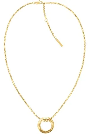 Calvin Klein Naszyjnik z Wisiorkiem z Damskiej Kolekcji Twisted Ring, , 35000307