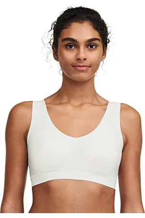 Chantelle Soft Stretch | Niewidoczny biustonosz z dekoltem w serek, bezszwowy, ultra rozciągliwy, bardzo wygodny, bardzo miękki i drugi efekt na skórze dla wszystkich kształtów ciała, bielizna damska