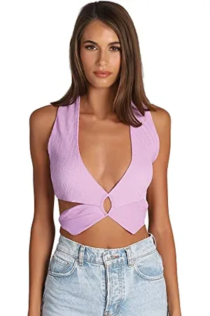 OW Damski top Feya Crop, , XS