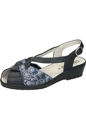 Comfortabel Damskie sandały 710144-05, niebieskie, rozmiar 36 EU, , 36 EU