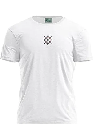 Bona Basics Druk cyfrowy, męska koszulka podstawowa,%100 bawełna, biała, na co dzień, męskie topy, rozmiar: XL, , XL