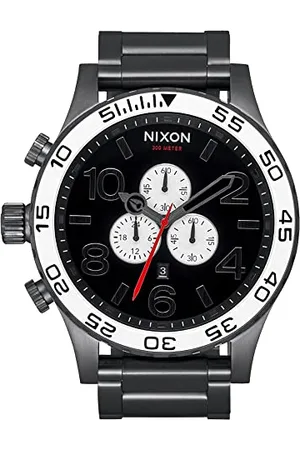 Nixon Męski analogowy zegarek kwarcowy z bransoletką ze stali szlachetnej A083-5001-00