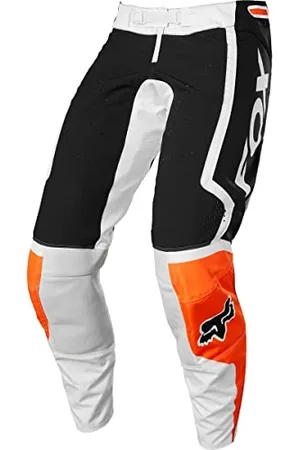 Fox Racing Męskie spodnie motocrossowe 360 DVDE, czarne/białe/pomarańczowe, 38