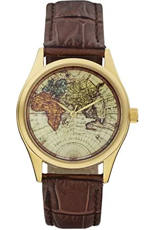 Chpo Zegarek casualowy Vintage World Gold, , Klasyczny dla dorosłych, unisex