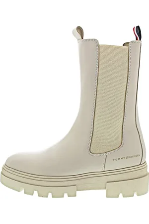 Tommy Hilfiger Monochromatic Chelsea Boo Chelsea Boot beżowy, Beżowy, klasyczny, beżowy, 41 EU