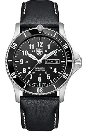 Luminox Zegarek analogowy dla dorosłych unisex automatyczny ze skórzanym paskiem XS.0921, , ciągnąć