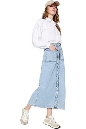 Trendyol Spódnica - - Maxi, , 38, , 64