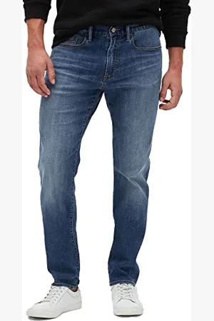 GAP Męskie miękkie dżinsy ze stretchem slim fit, , 38W x 32L