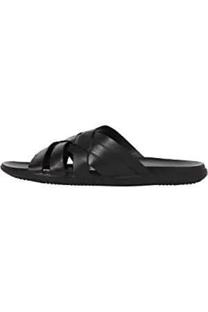JACK & JONES Męskie sandały JFWOLIVER Leather w kolorze antracytowym, 40 EU, , 40 EU