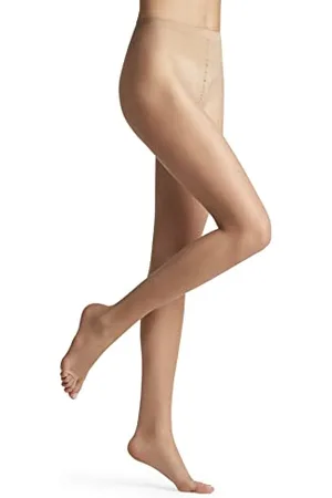 Falke Kobiety Rajstopy Shelina Toeless 12 DEN W Ti ultra transparentny przezroczyste jednokolorowe 1 Para, , L