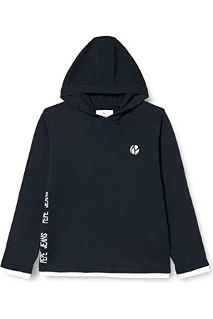 Pepe Jeans Logan Hoodie Sweter, Dla dzieci i młodzieży, Niebieski (dulwich), 6 lat