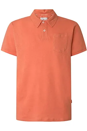 Pepe Jeans Męska koszulka polo Jato, Pomarańczowy (pomarańczowy (Squash Orange), M