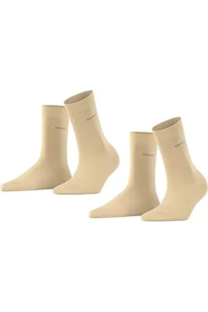 ESPRIT Kobiety Skarpety Basic Easy Multipack W So Bawełna jednokolorowe 2 Pak, , 39-42
