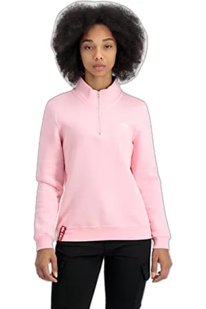 Alpha Industries Half Zip Sweater SL Bluza dla kobiet
