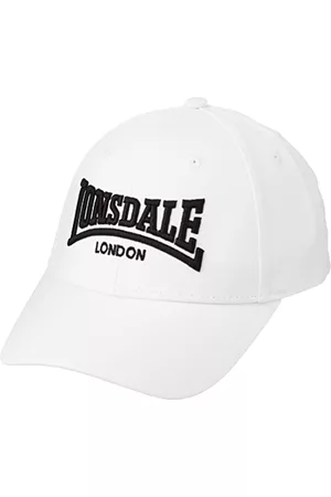 Lonsdale London Mężczyzna Czapki - Czapka FLIXTON, biały, jeden rozmiar, 117336