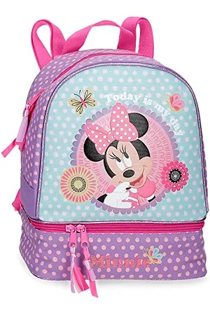 Disney Minnie Today is my Day Plecak Stojak na przekąskę 23x28x13 cms Poliester 8.37L, , Talla única, Plecak na przekąskę