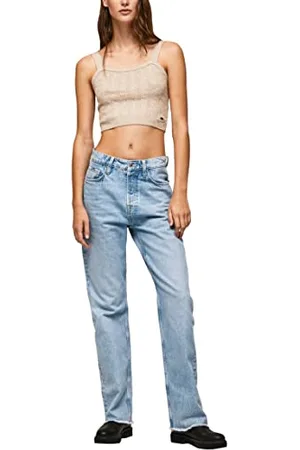 Pepe Jeans Dżinsy damskie Robyn, Niebieski (Denim-mm6), 30W / 32L