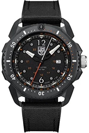 Luminox Męski analogowy zegarek kwarcowy z gumową bransoletką XL.1052, , Pasek