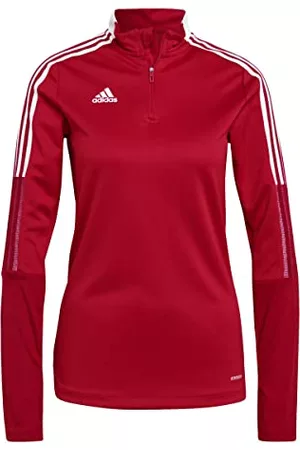 adidas Kobieta Swetry na Zamek - Damski sweter Tiro21 Tr Top W, Team Power Red, XXS