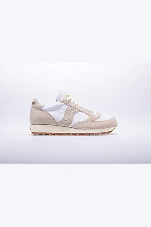 Saucony Jazz Original Vintage, Sneaker Donna, Beige Marshmallow, 43 EU