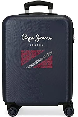Pepe Jeans Clark Walizka kabinowa 38x55x20 cms Twarde ABS Zapięcie szyfrowy z boku 35L 2,74 kg 4 koła Bagaż ręczny, , Talla única, Walizka kabinowa