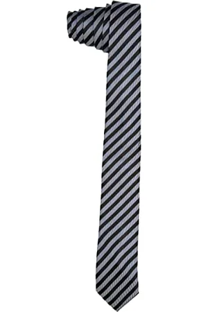 Bugatti Męski 6002-90001 krawat, czarny 290, standardowy, , jeden rozmiar