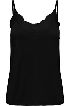 ONLY Bestseller A/S Damski ONLFREE S/L LACE MODAL JRS Top, , L, , L