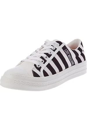 Moschino Damskie buty sportowe Ja15944g0gjhe00a, czarne, 40 EU, , 40 EU