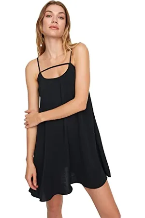 Trendyol Damska sukienka mini Shift Regular Woven, , 64