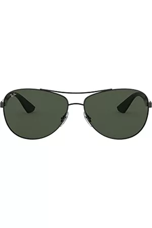 Ray-Ban Okulary przeciwsłoneczne - Okulary przeciwsłoneczne unisex, Czarny (stelaż: czarne szkło: szaro-zielone 006/71)