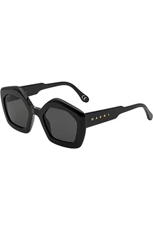Marni Mężczyzna Okulary przeciwsłoneczne - Laughing Waters Black okulary przeciwsłoneczne, Czarny octan