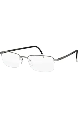 Silhouette Illusion NYLOR 5428 Okulary, Metallic Silver/Grey, 51/19/140 Unisex Dorosły, Metallic Silver/Grey, 51/19/140