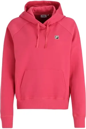 Fila Damska bluza z kapturem Bibinje, carmine, XL, , XL