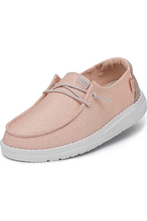 Hey dude Wendy Youth Glitter Moccasin, Rose Crystal, 34 EU, , 34 EU