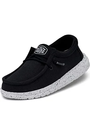 Hey dude Wally Youth Slub Canvas Moccasin, granatowy, rozmiar 31 EU, , 31 EU