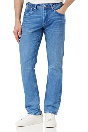 Pepe Jeans Męskie dżinsy Cash Regular Fit Regular Rise Denim, (Denim-vs3), 30W / 34L